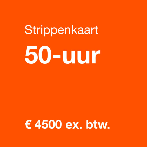 Strippenkaart 50-uur
