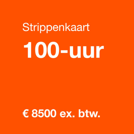 Strippenkaart 100-uur
