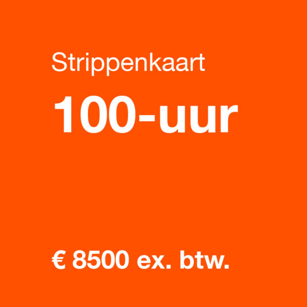 Strippenkaart 100-uur